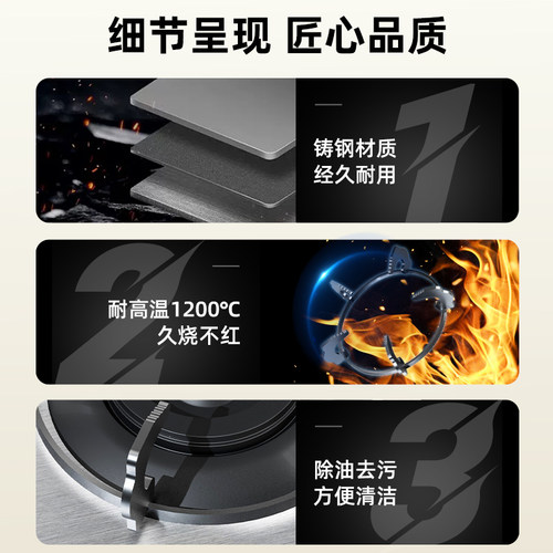 煤气灶支架嵌入式台式炉架锅防滑托架子天燃气灶配件大全液化通用 - 图2