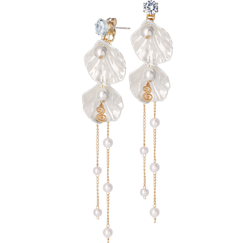 special925无耳洞女长款流苏银耳环 special品牌耳环