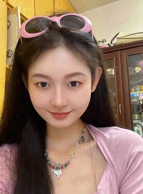 小众椭圆形糖果色男女防晒墨镜