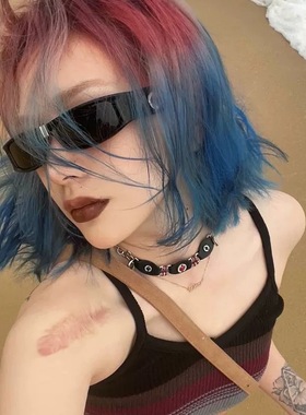 个性方形复古黑色太阳镜女潮Y2K甜酷辣妹风墨镜女2025新款高级感