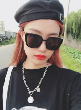 墨镜欧美显瘦大框ins偏光太阳镜