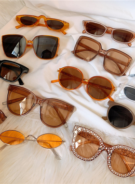 墨镜土酷风凹造型太阳镜unif同款