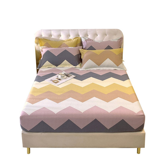Hengyuanxiang cotton brushed printed fitted sheet