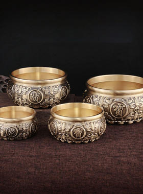 聚宝盆招财摆件开业乔迁客厅礼品