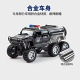Warrior, металлическая реалистичная полицейская машина, скорая помощь, гоночный автомобиль, модель автомобиля со светомузыкой для мальчиков, полиция