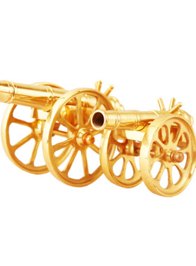 黄铜大炮 黄铜精致大炮家居饰品摆件摆饰金属工艺品批发 厂家直销