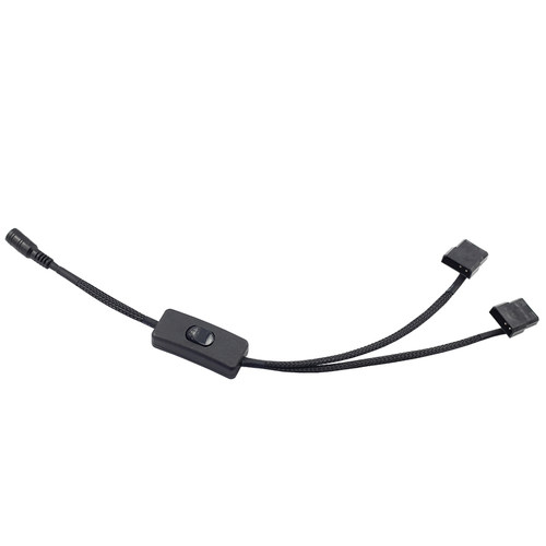 DC转大4Pin 5.5X2.1mm 转风扇接口12V DC转大4D 机箱风扇供电线 - 图0