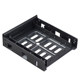 Optical drive to floppy drive bracket 5.25 to 3.5-inch 2.5-inch SDD solid state drive rack USB3.0 expansion