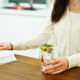 LOCK&LOCK urban life simple water cup with straw