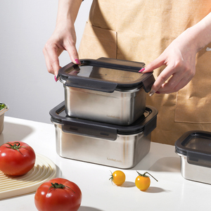 乐扣乐扣保鲜盒316不锈钢便当盒