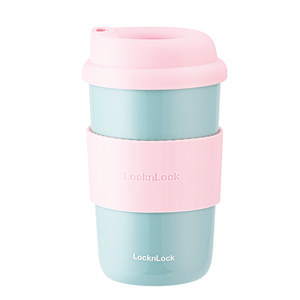 乐扣乐扣翻糖马克杯可爱创意陶瓷水杯吸管喝水杯子学生办公室女生