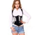 PVC bằng sáng chế da mịn cơ thể điêu khắc phong cách châu Âu dây đeo thắt lưng corset Gothic tráng đai cơ thể mặc dây đeo cơ thể - Corset