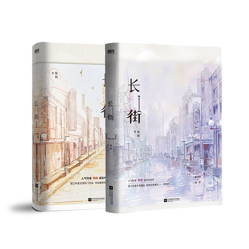 【全2册裸书版】长街1+2 殊娓著 靳浮白vs向芋 都市情感言情青春文学小说畅销实体书籍 新视角图书正版 - 图2