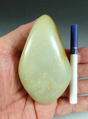 原石天然把件新疆和田玉籽料