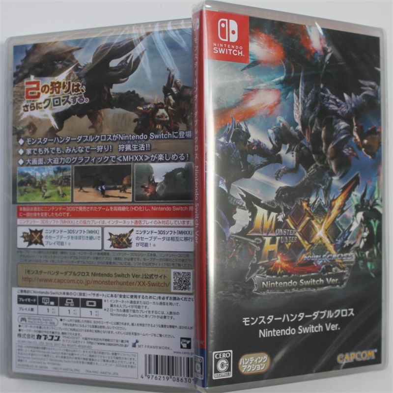 Spot Nintendo Switch Ns Game Monster Hunter Xx Monster Hunter Gu