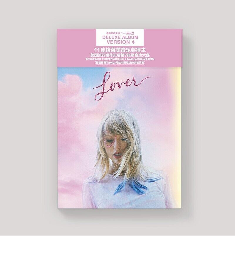 正版 泰勒Taylor Swift 恋人Lover 豪华版4 CD专辑唱片碟 - 图1