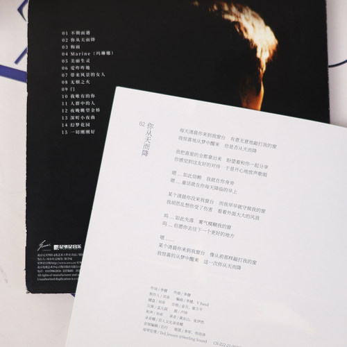 官方正版 李健 无时无刻 2021第七张创作专辑 车载CD唱片+歌词本 - 图0