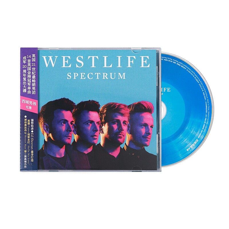 官方正版 Westlife西城男孩光谱 CD+歌词本流行音乐唱片周边-图3