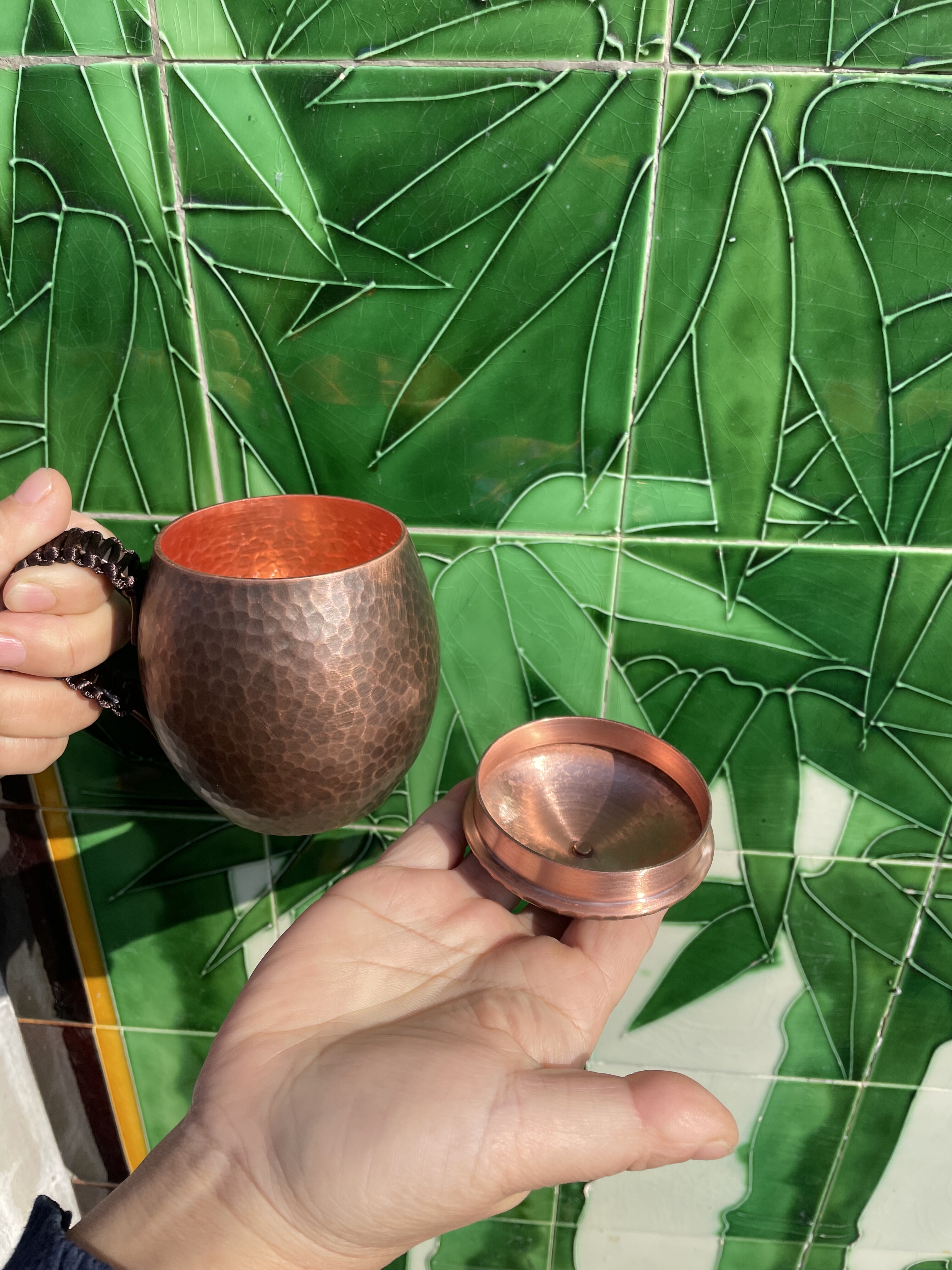 紫铜茶杯纯铜纯手工加厚紫铜杯子个性家用茶杯茶缸子,淘宝优惠券,粉丝福利购,淘宝优惠卷