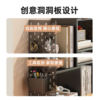 Bookshelf desktop corner storage rack simple multi-layer student desk storage rack retractable hole board organizing rack