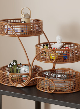 中古风玄关钥匙收纳摆件乔迁礼物