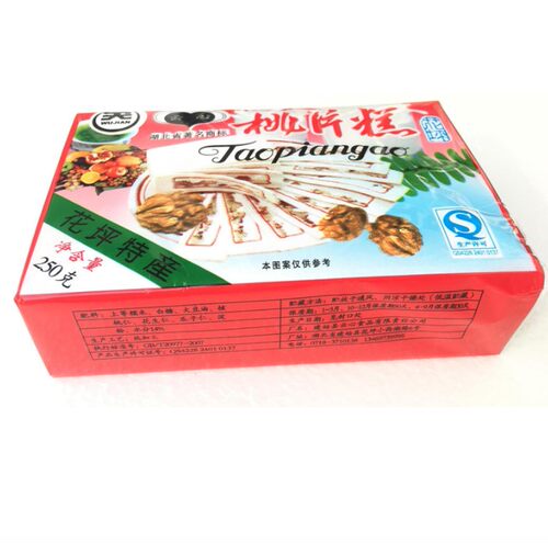 湖北建始花坪云心桃片糕云片糕正宗恩施特产甜味糕点办公零食小吃 - 图3