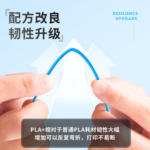 兰博 3d打印耗材 PLA耗材 3D打印机耗材 PLA+耗材 高速打印耗材 1.75mm 1kg 3D打印笔耗材 高韧性3D耗材 PLA - 图3
