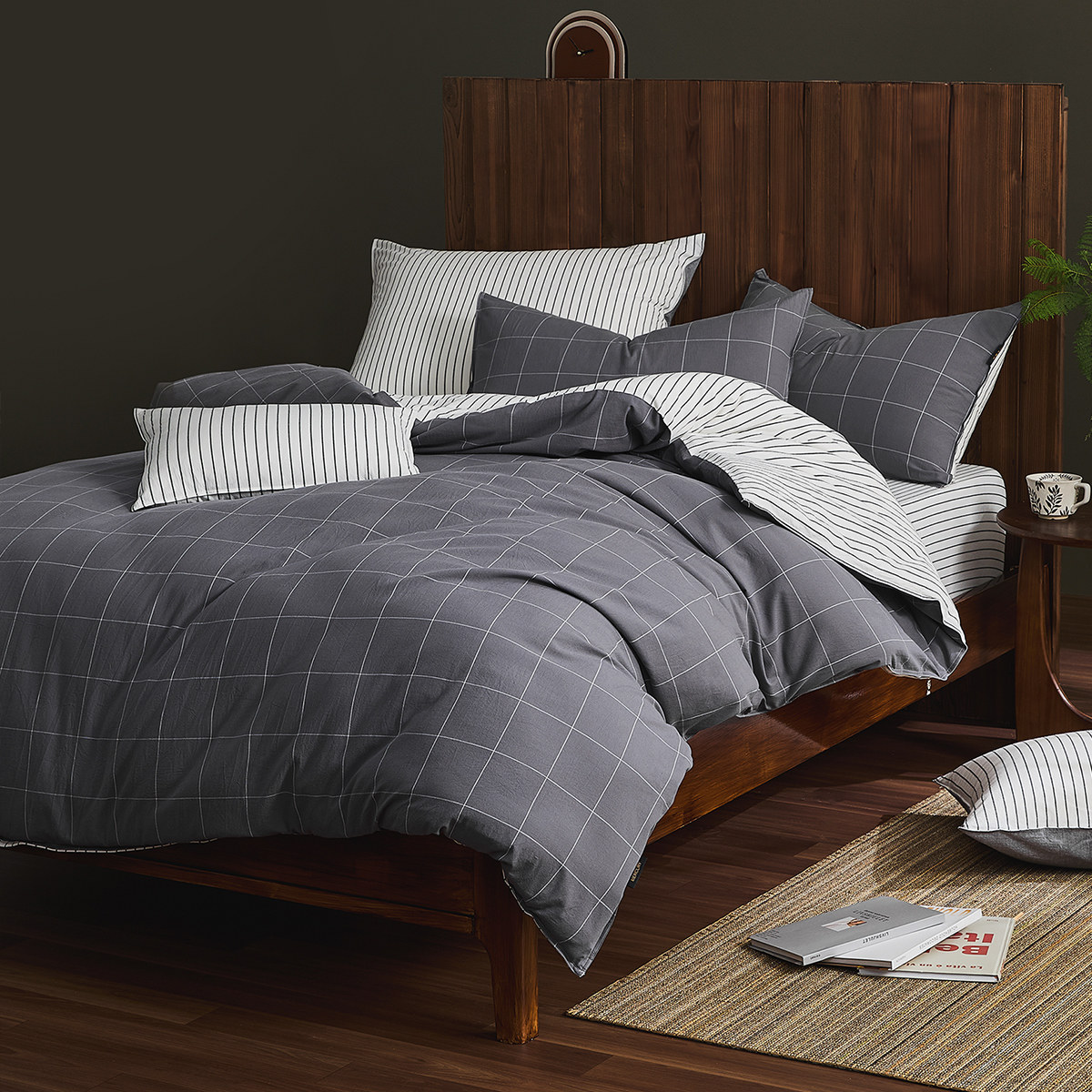 水星家纺学生宿舍全棉水洗棉四件套被芯学院风0.9m床上用品被套,淘宝优惠券,粉丝福利购,淘宝优惠卷