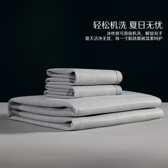 Mercury ice silk mat machine washable soft mat type A