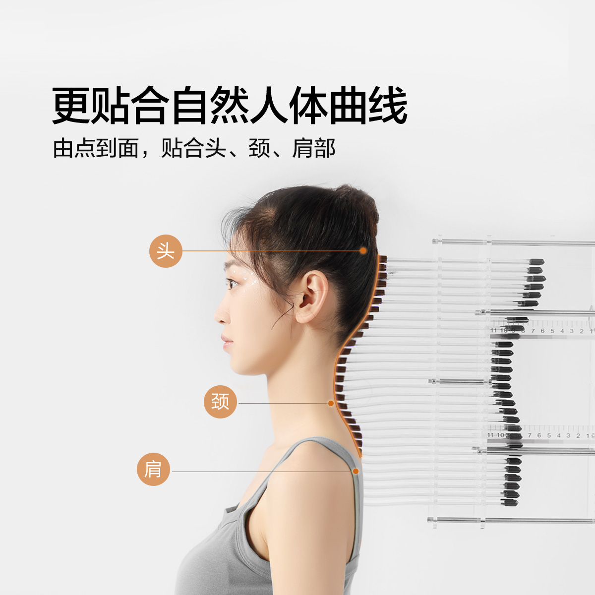 水星家纺抗菌荞麦枕对枕草本呵护颈椎枕芯一对装单人枕头秋冬新品