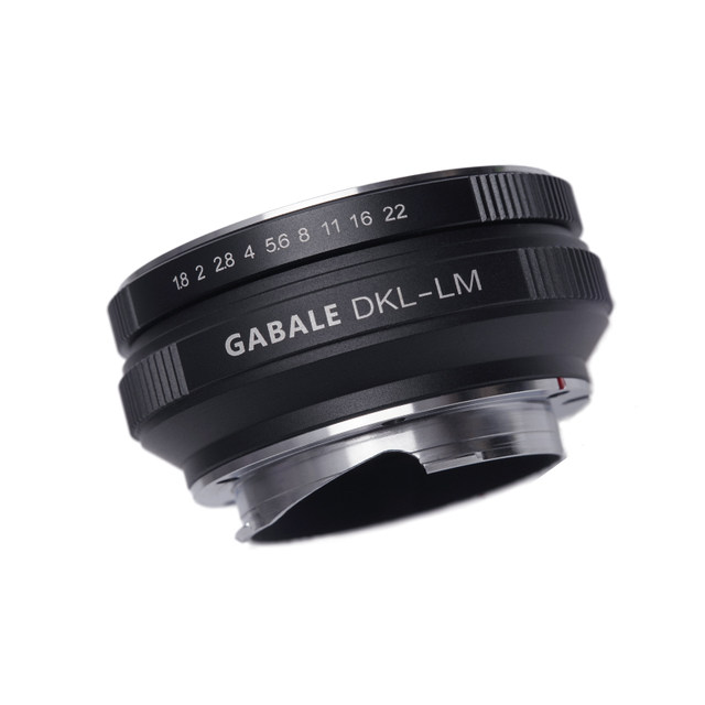 GABALE adapter ring DKL-M from Radina to Leica M