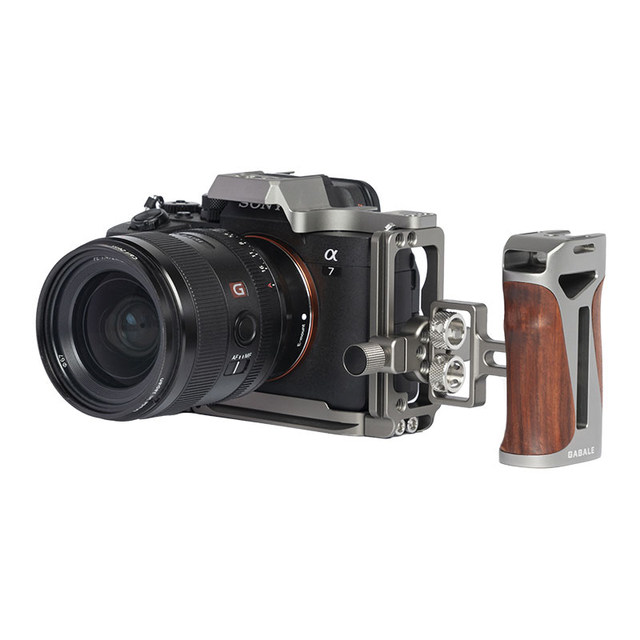 GABALE Sony A7M4L quick release plate handle rabbit cage
