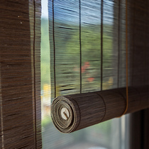 Bamboo Curtain Roller Shutters Home Balcony Shading Curtains Tea Room Partition Bamboo roller shutters Hotel Minjuku Restaurant Lift Bamboo curtains