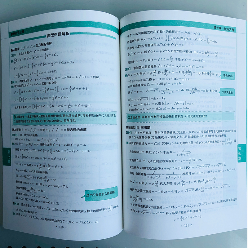 高等数学同济七版教材高数辅导书及习题全解上册大一课本课后同步练习题集答案解析大学7版单元章节测试考研参考资料公式试卷网课 - 图2