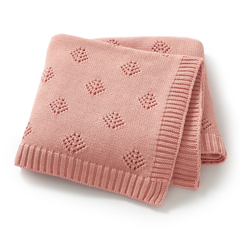 婴儿针织毛毯春秋款男女宝宝洋气盖毯儿童毯子防风被空调盖毯,淘宝优惠券,粉丝福利购,淘宝优惠卷