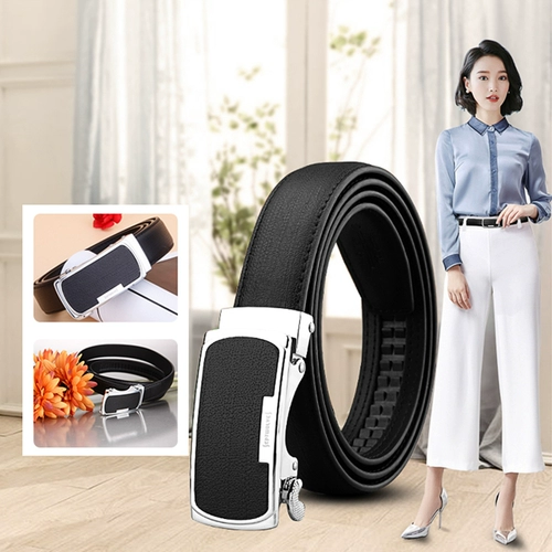 Septwolves, ремень, автоматическая модная пряжка, милая кожаная горка, штаны, из натуральной кожи