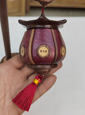 午福临门马年祈愿宫灯摆件送礼