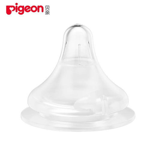 Pigeon, детская силиконовая соска для новорожденных для младенца, широкое горлышко