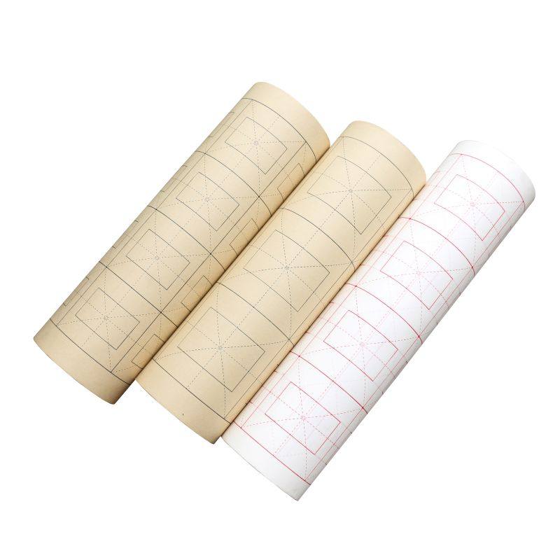 初学者练习专用毛边纸加厚半生半熟初学者专用大楷古色回米字格宣 - 图3