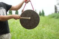 30 30 ~ 36 ~ 50CM fond plat haut côté gong pur bronze gong Jinggong gong haut de couleur bronze blanc gong haut de haut en laiton