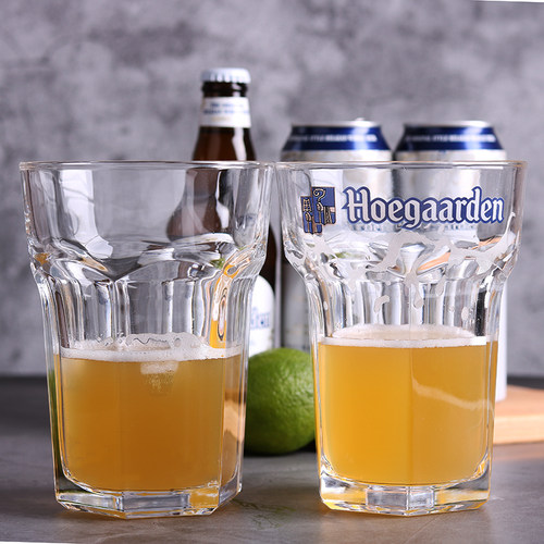 福佳白啤酒杯 Hoegaarden专用精酿啤酒杯大容量扎啤杯800ML定制LG - 图1