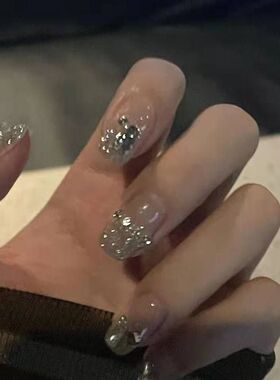手工美甲穿戴甲新娘孕妇可拆卸
