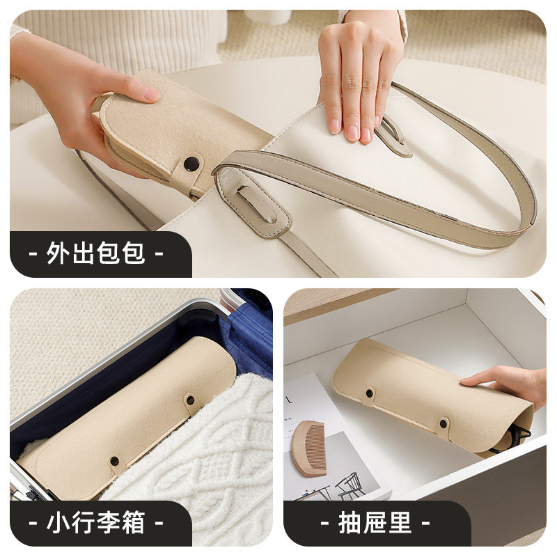 日本卷发棒收纳袋直发棒防烫垫收纳包旅行便携电夹板隔热保护套,淘宝优惠券,粉丝福利购,淘宝优惠卷