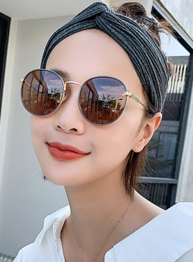 2021年新款街拍夏季大脸显瘦墨镜
