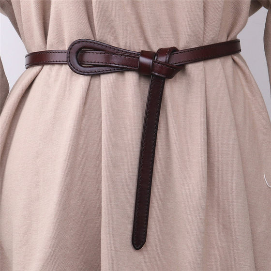 Dress Belt Women's Versatile Matching Skirt Small Belt
