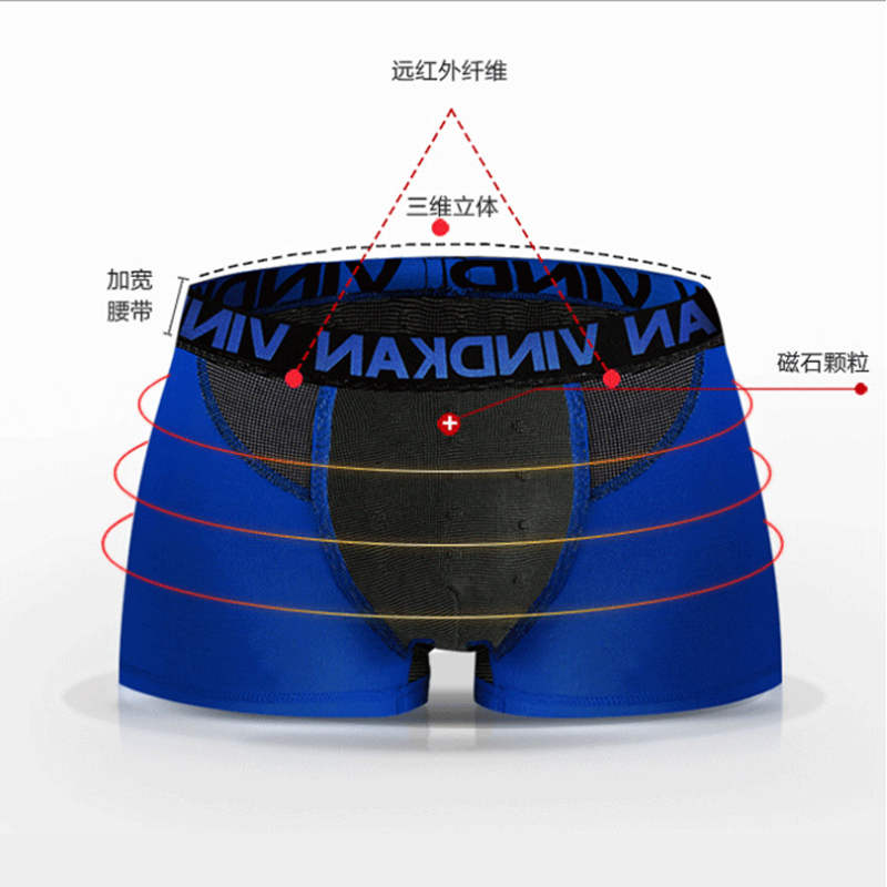英国卫裤官方正品第九代十代加强版VK男士生理性感平角内裤莫代尔 - 图3