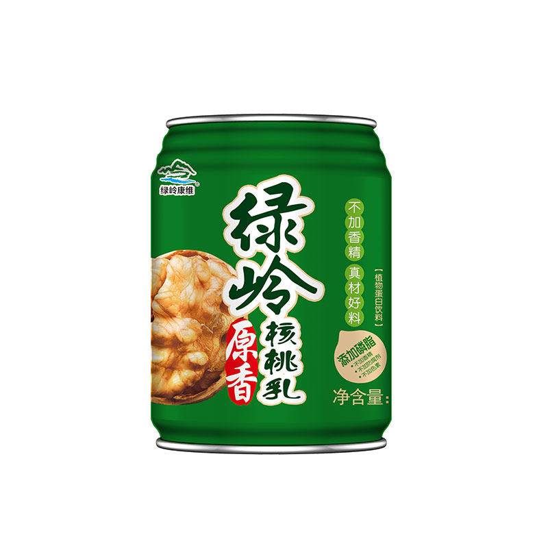 绿岭原香核桃乳饮品饮料240ml20罐 绿岭食品豆奶/豆浆/植物蛋白饮料