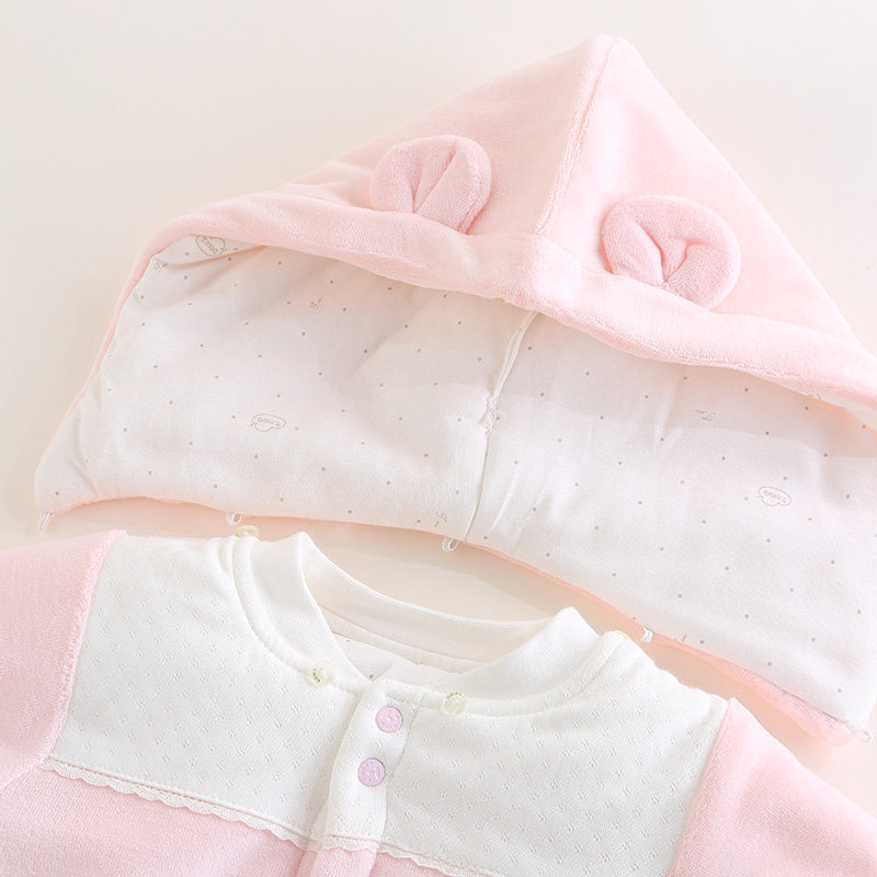 藤之木工房新生儿宝宝保暖爬服内衣 藤之木工房母婴连身衣/爬服/哈衣