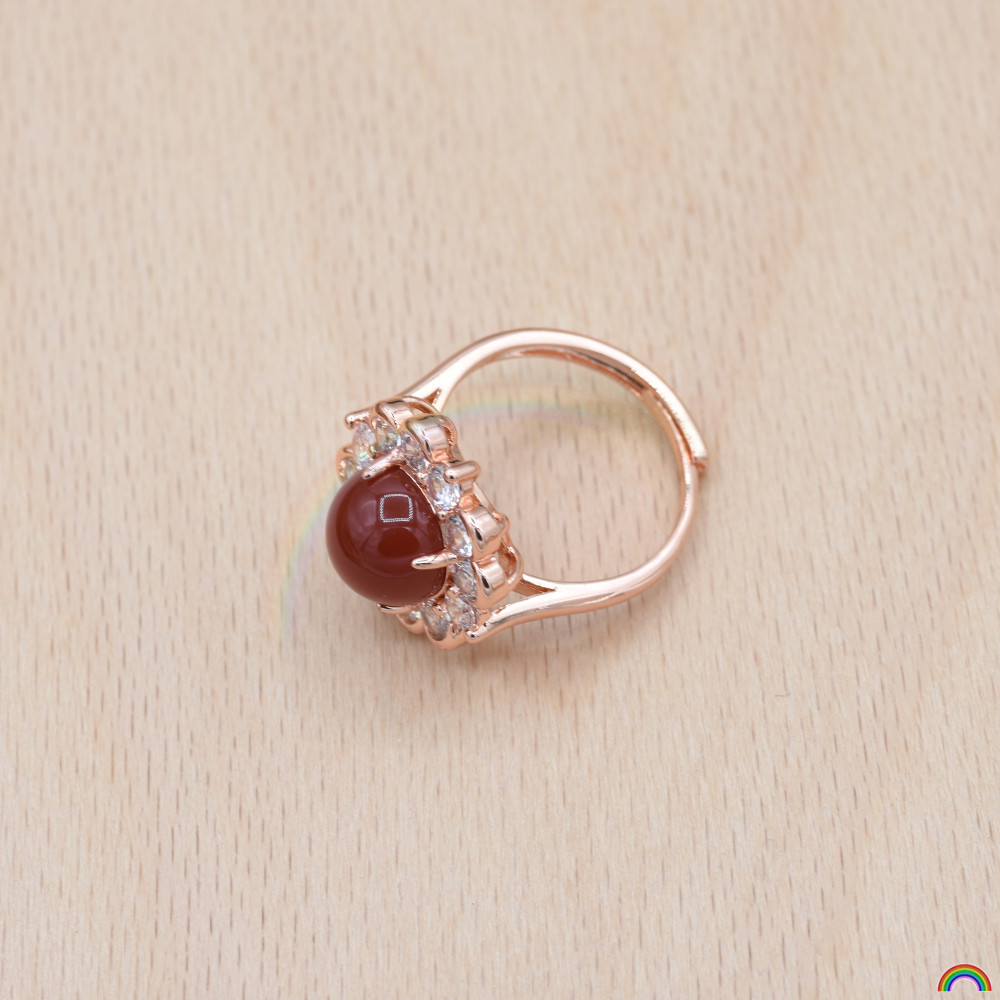 Rwbuy brand design red onyx ring