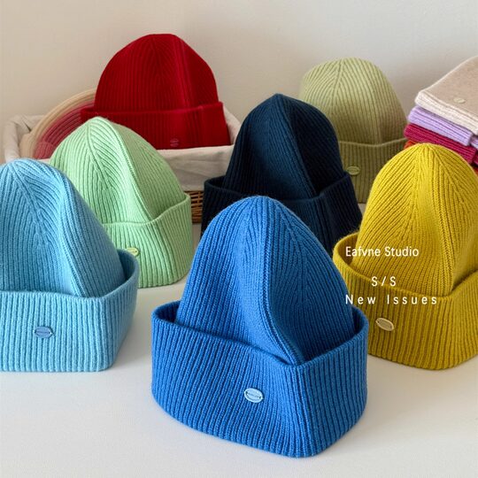 Woolen hat, gloves, scarf, scarf, multi-color